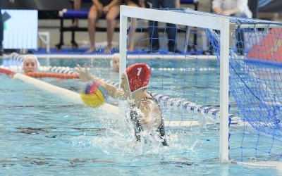 Laura Ester, aturant un penal decisiu fa dos anys contra l'Olympiacos | Roger Benet